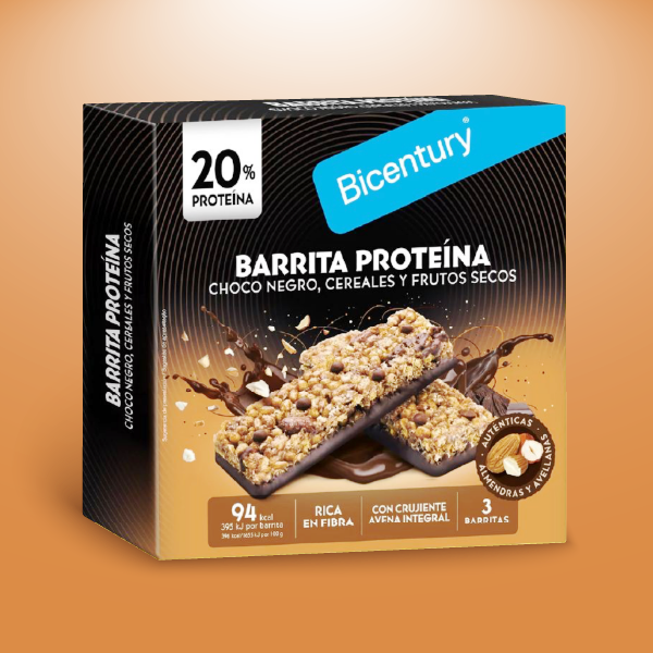 Barrita proteína caja